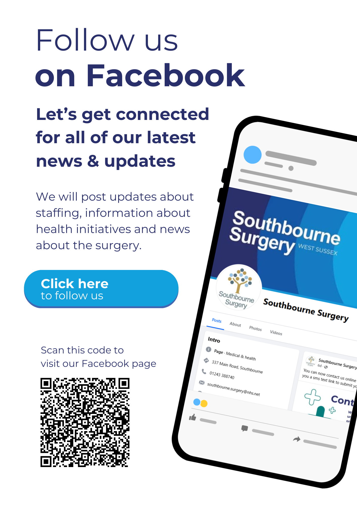 Scanthiscodetovisitourfacebookpage