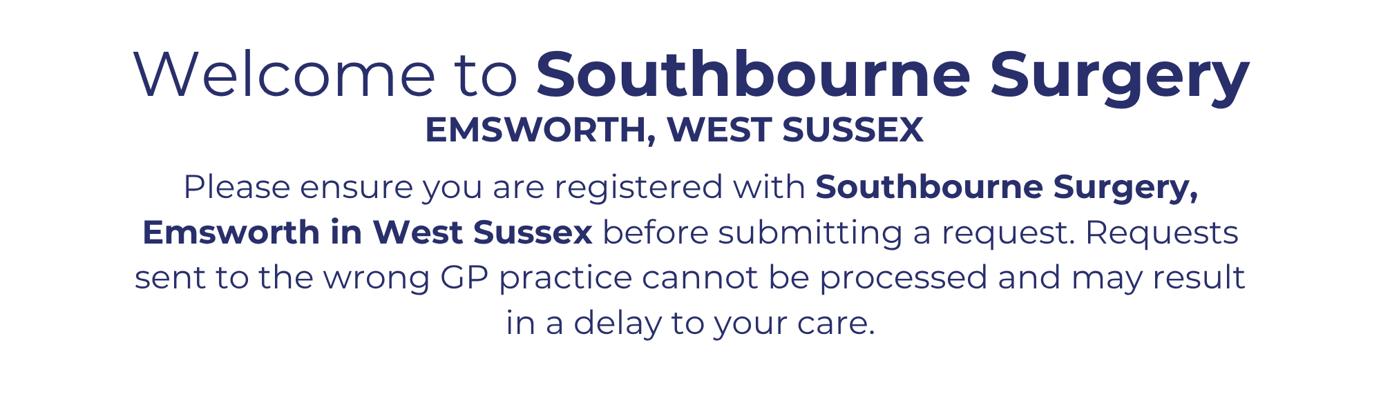 We Are Now Taking Requests For Non Urgent Appointments Via Our New Online Service. (7)